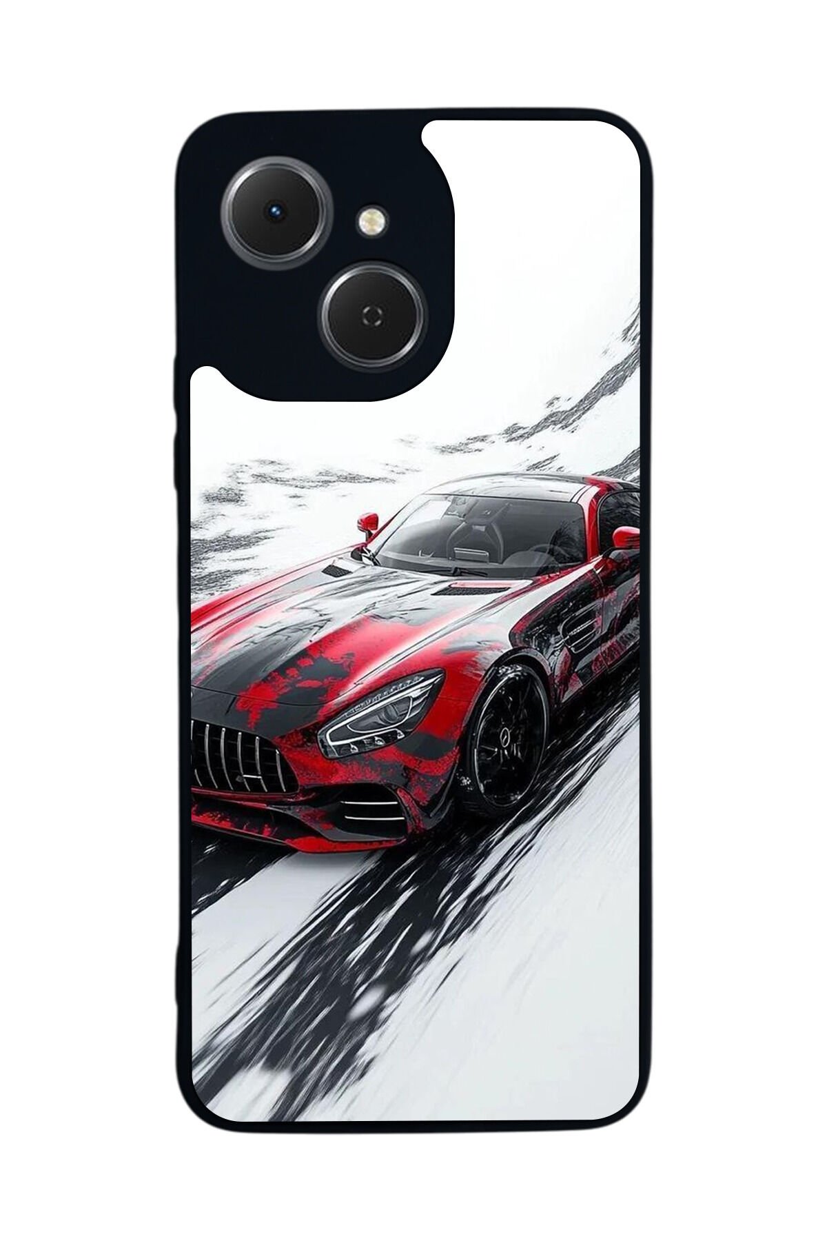 Tecno Spark 40C Uyumlu Mercedes Tasarımlı Glossy Premium Kılıf