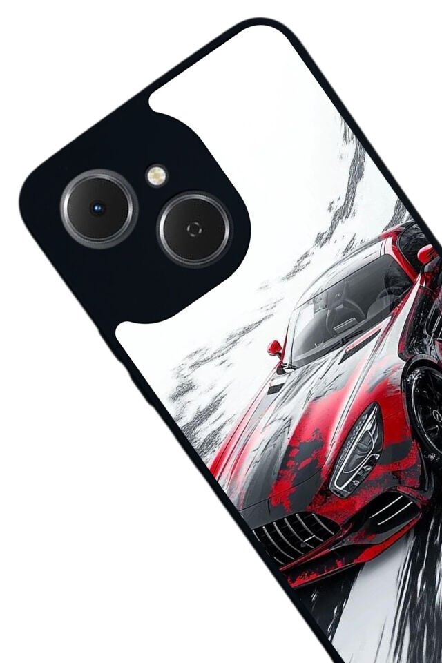 Tecno Spark 40C Uyumlu Mercedes Tasarımlı Glossy Premium Kılıf