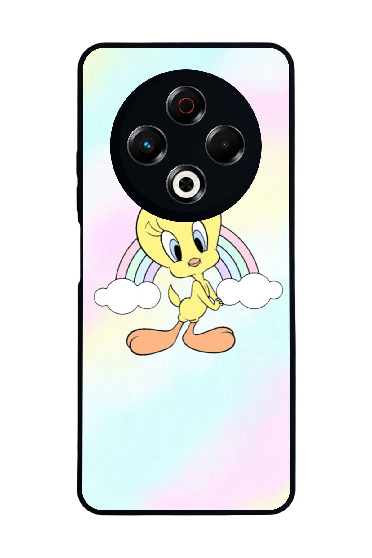 Tecno Spark 30 Uyumlu Tweety Tasarımlı Glossy Premium Kılıf