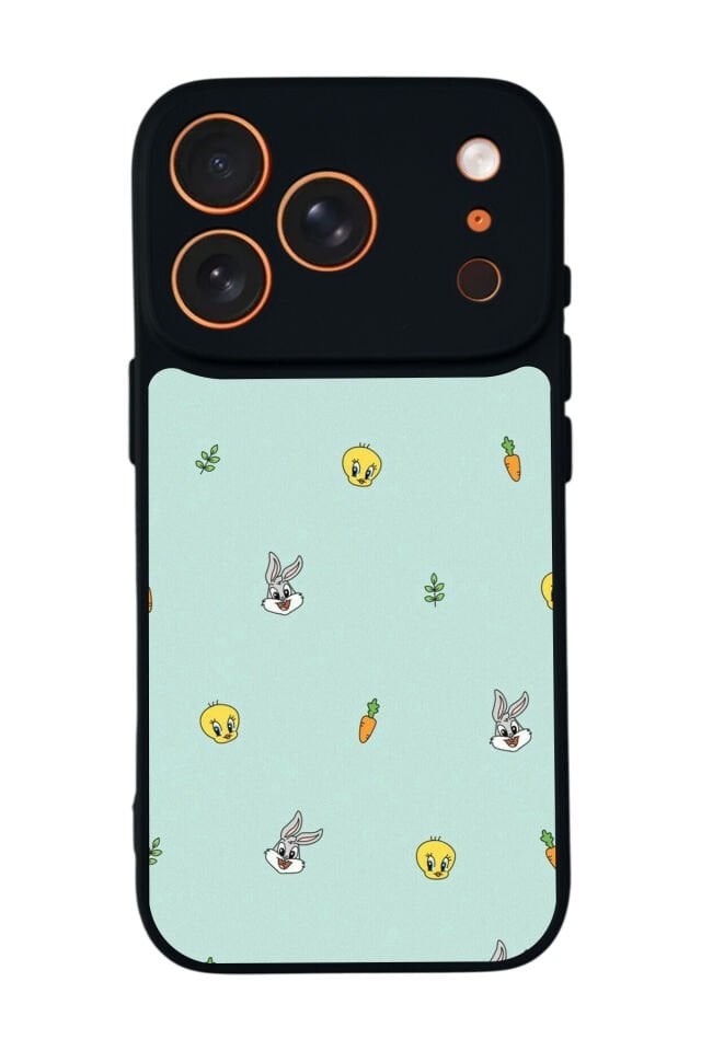 iPhone 17 Pro Max Uyumlu Tweety Tasarımlı Glossy Premium Kılıf