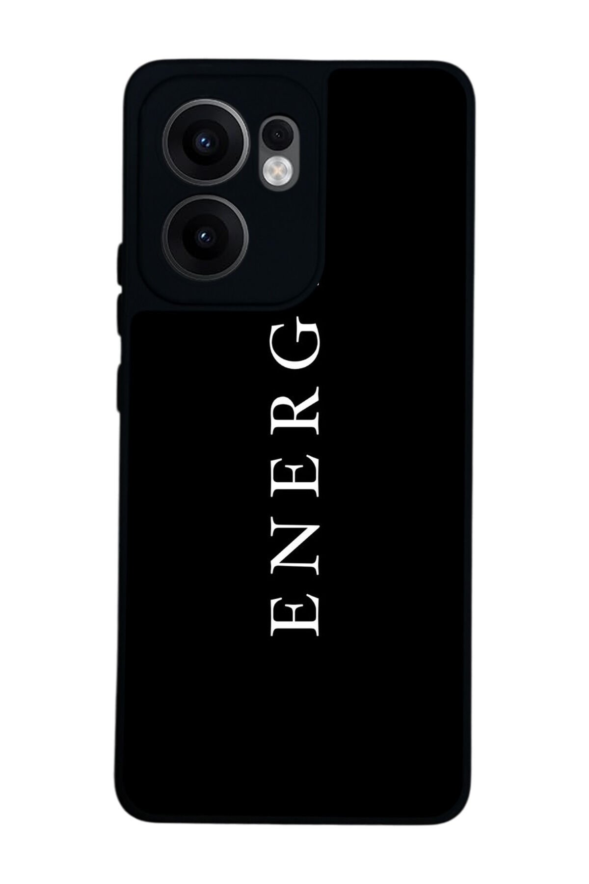 Oppo Reno 13F Uyumlu Energy Tasarımlı Glossy Premium Kılıf
