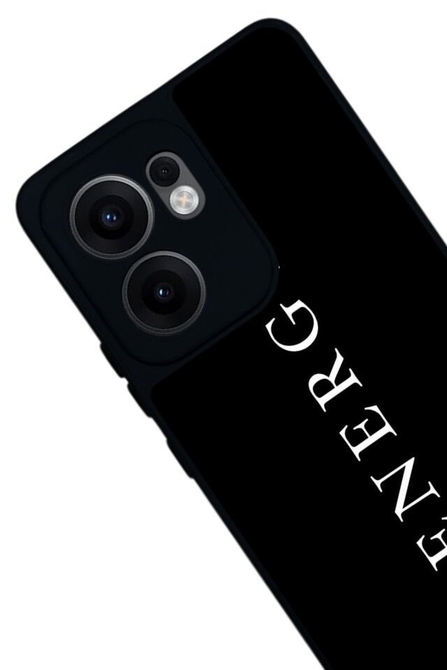 Oppo Reno 13F Uyumlu Energy Tasarımlı Glossy Premium Kılıf