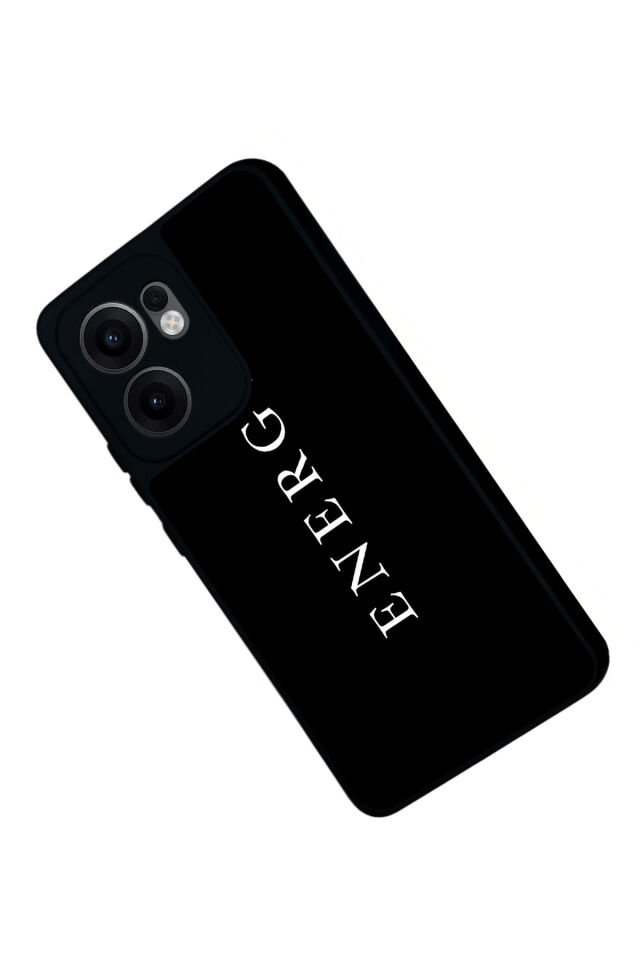 Oppo Reno 13F Uyumlu Energy Tasarımlı Glossy Premium Kılıf