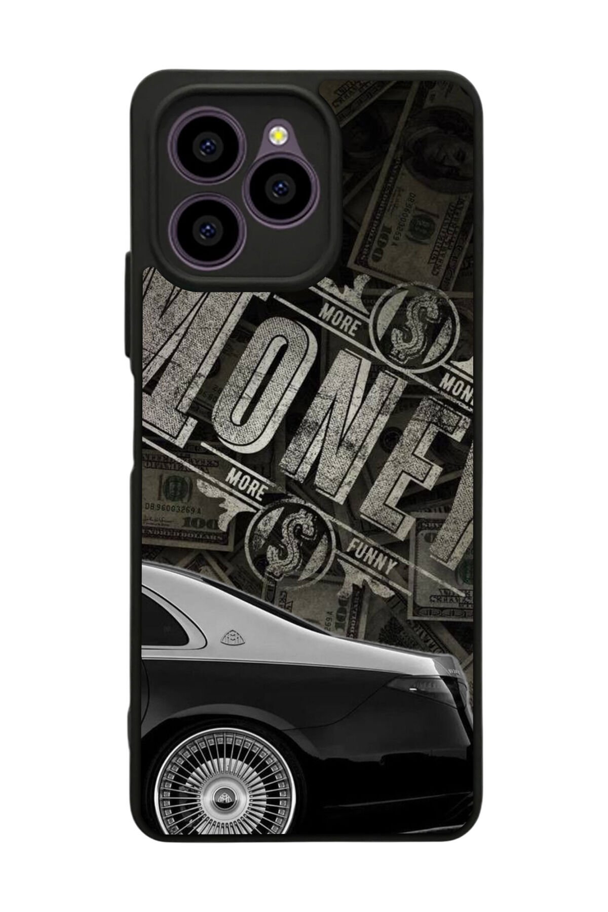 Omix X6 Uyumlu Money Para Tasarımlı Glossy Premium Kılıf