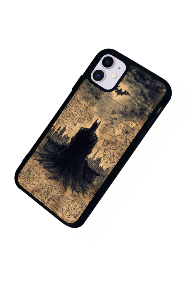 iPhone 11 Uyumlu Batman Tasarımlı Glossy Premium Kılıf
