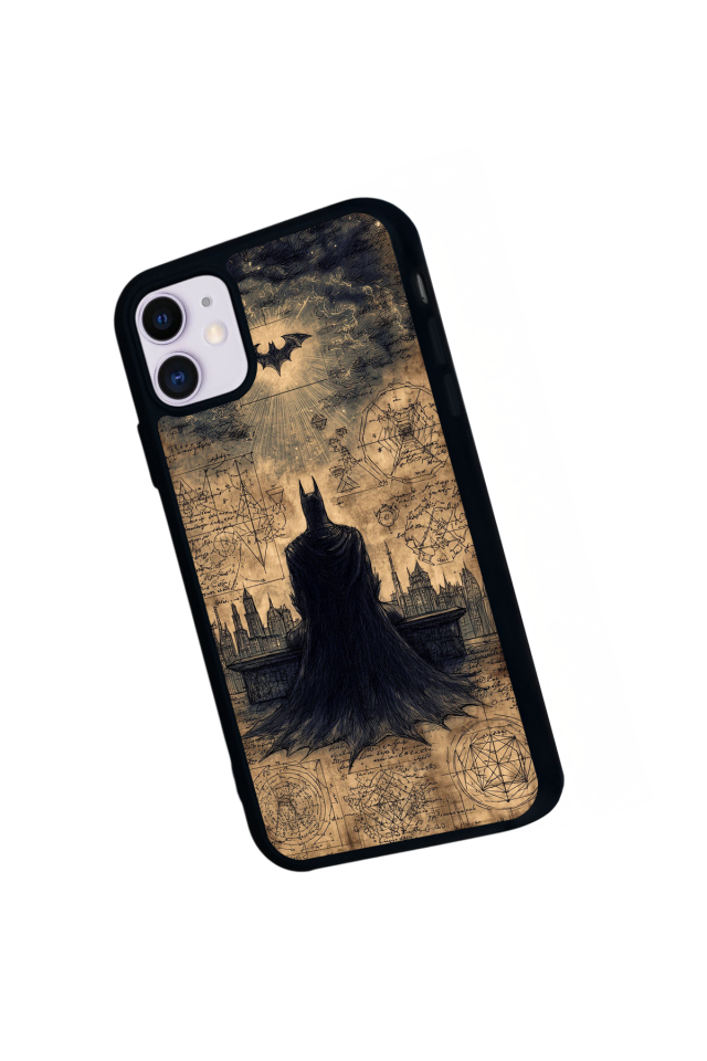 iPhone 11 Uyumlu Batman Tasarımlı Glossy Premium Kılıf