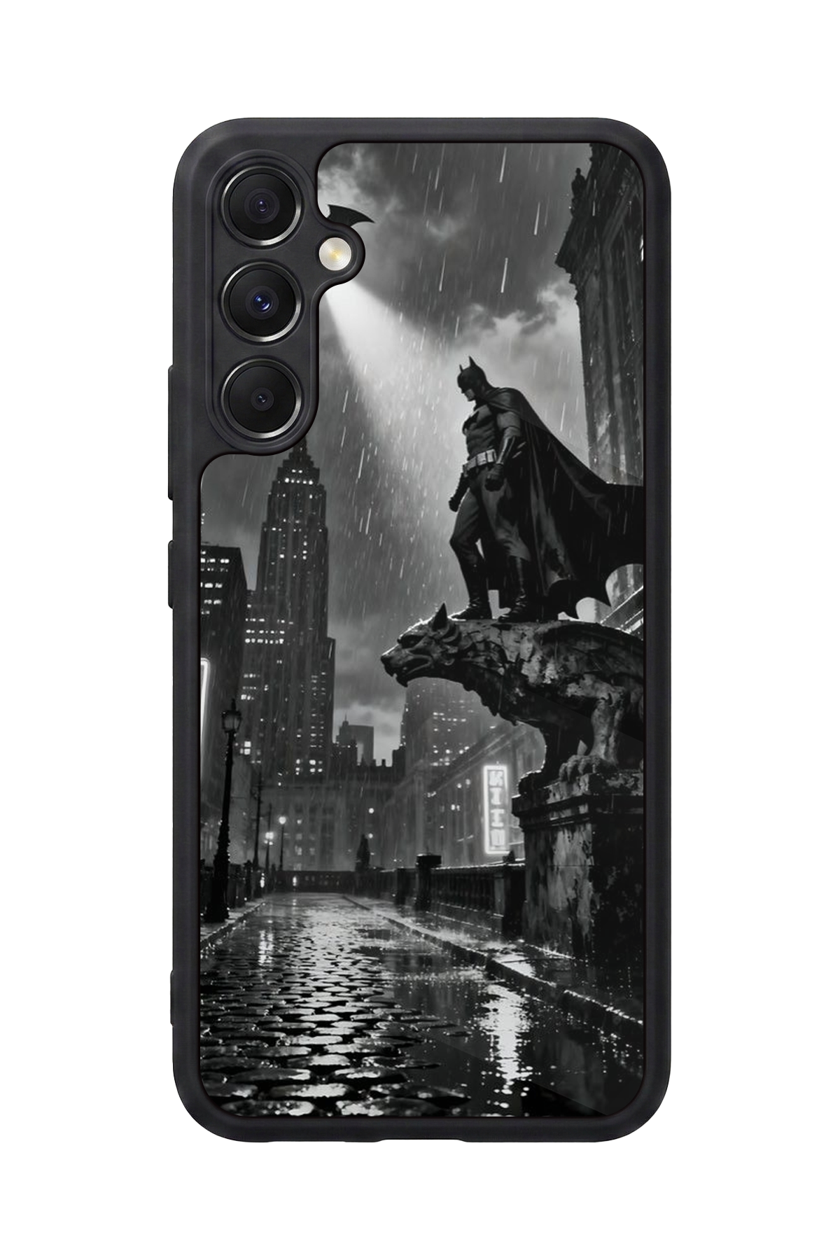 Samsung Galaxy M34 Uyumlu Batman Tasarımlı Glossy Premium Kılıf