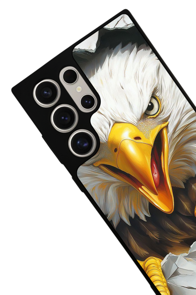 Samsung Galaxy S24 Ultra Uyumlu Besiktas Tasarımlı Glossy Premium Kılıf