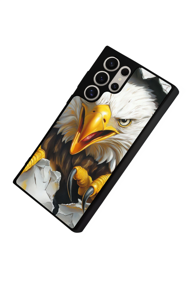 Samsung Galaxy S24 Ultra Uyumlu Besiktas Tasarımlı Glossy Premium Kılıf