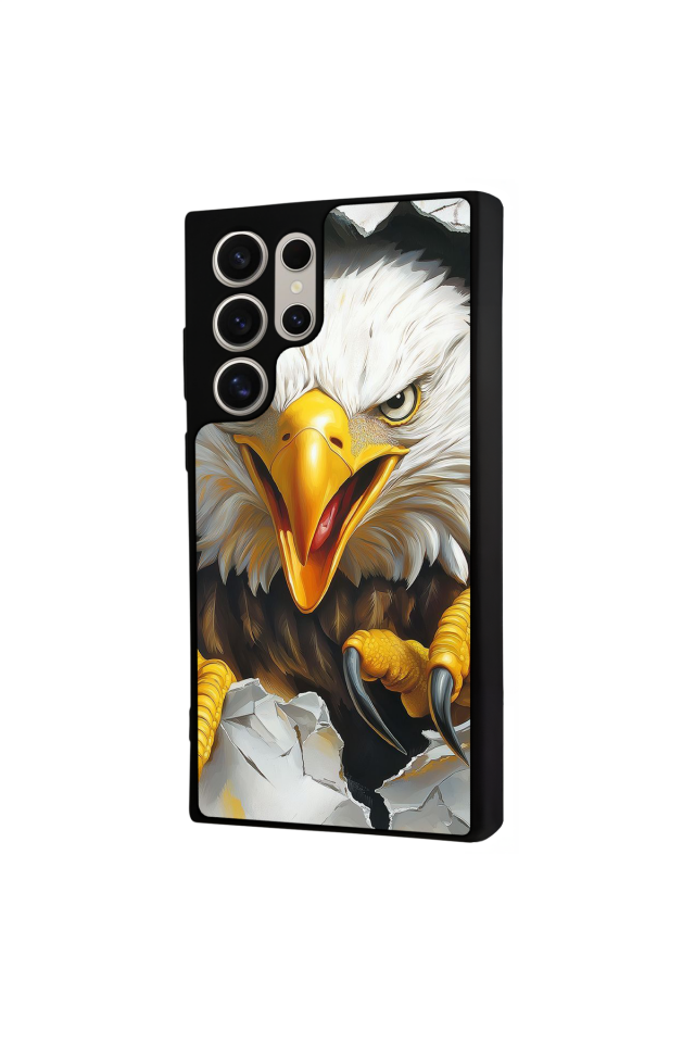 Samsung Galaxy S24 Ultra Uyumlu Besiktas Tasarımlı Glossy Premium Kılıf