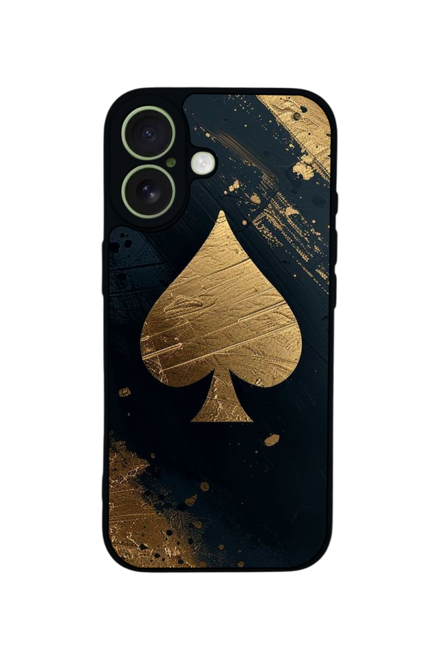 iPhone 17 Uyumlu Kart Tasarımlı Glossy Premium Kılıf
