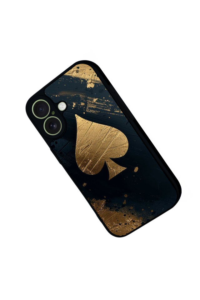 iPhone 17 Uyumlu Kart Tasarımlı Glossy Premium Kılıf