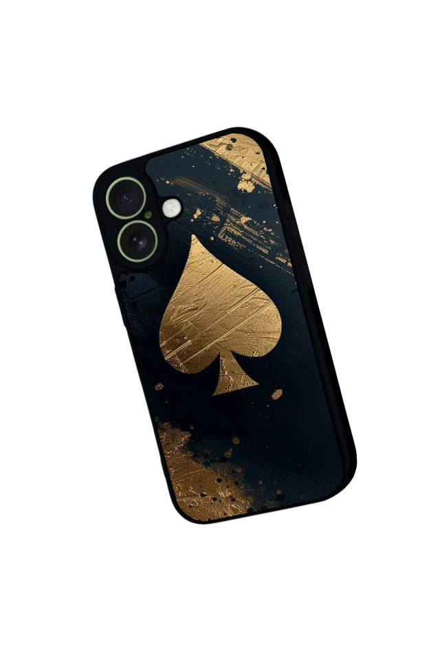 iPhone 17 Uyumlu Kart Tasarımlı Glossy Premium Kılıf