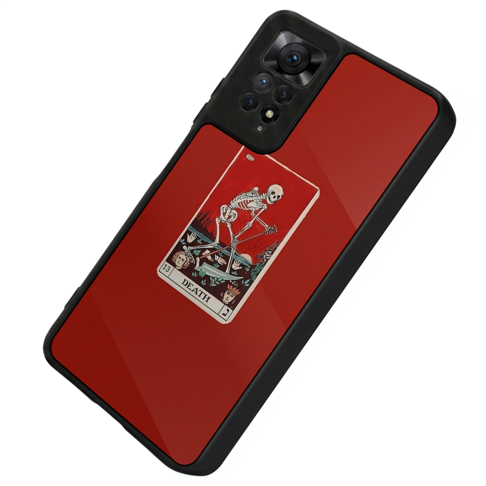 Xiaomi Redmi Note 11 Pro Uyumlu Kirmizi Tasarımlı Glossy Premium Kılıf