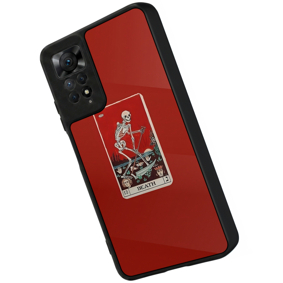 Xiaomi Redmi Note 11 Pro Uyumlu Kirmizi Tasarımlı Glossy Premium Kılıf