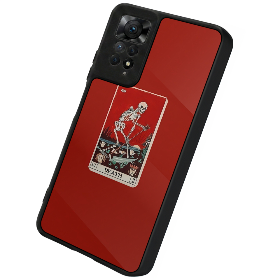 Xiaomi Redmi Note 11 Pro Uyumlu Kirmizi Tasarımlı Glossy Premium Kılıf