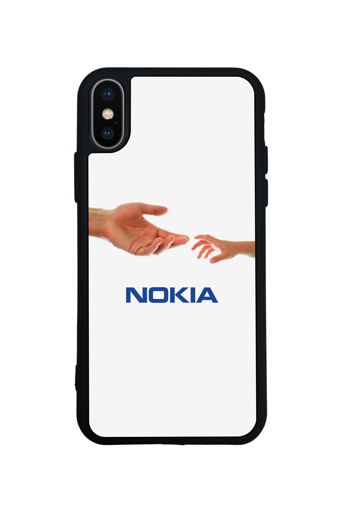 iPhone XS Max Uyumlu Nokia Tasarımlı Glossy Premium Kılıf