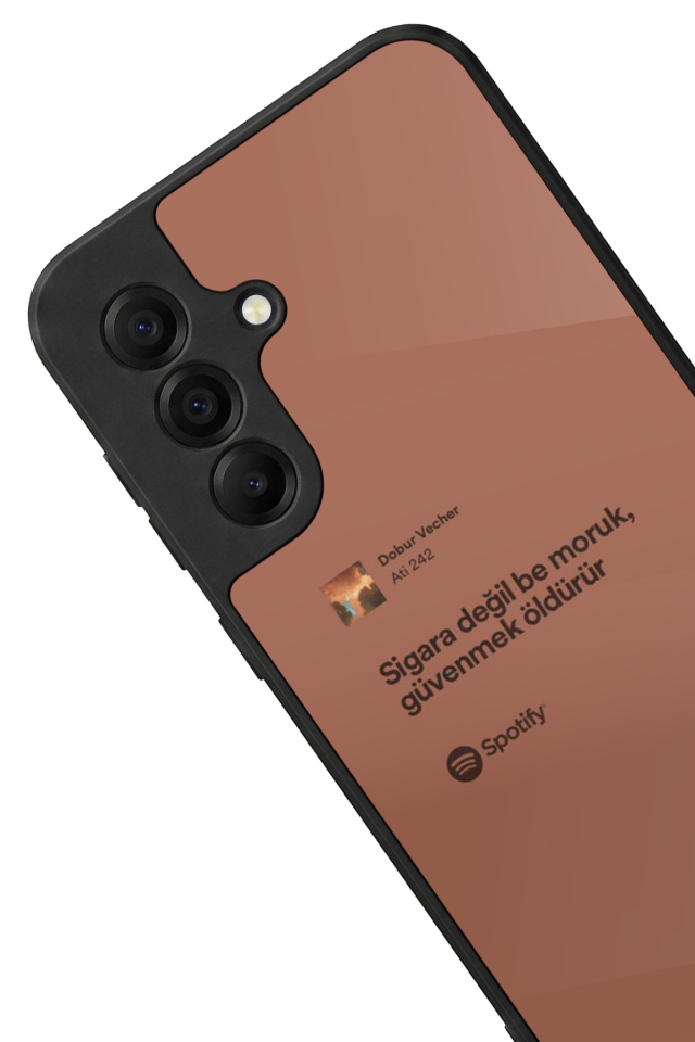 Samsung Galaxy A17 Uyumlu Sarki Sozleri Tasarımlı Glossy Premium Kılıf
