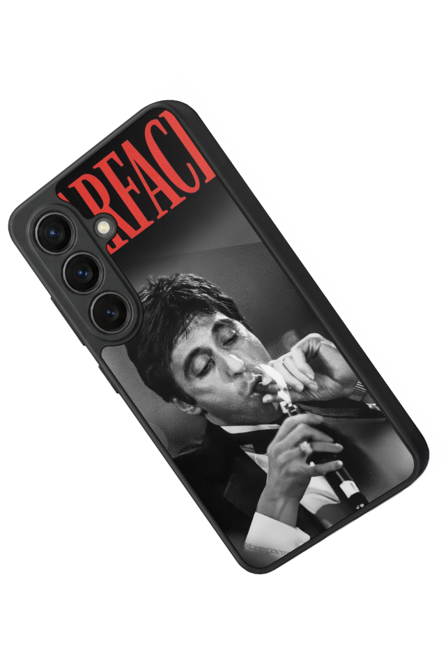 Samsung Galaxy S26 Uyumlu Scarface Tasarımlı Glossy Premium Kılıf
