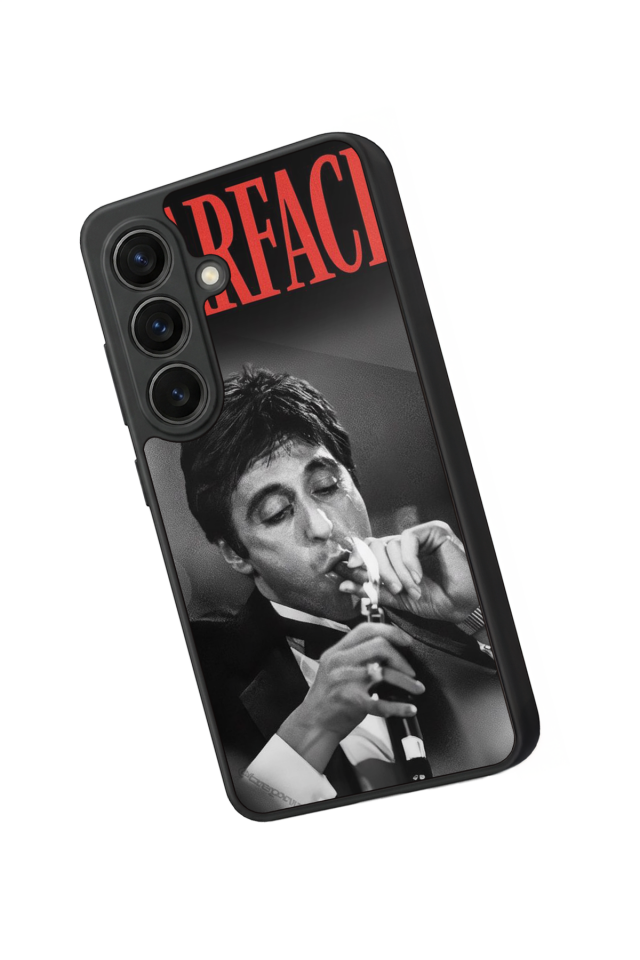 Samsung Galaxy S26 Uyumlu Scarface Tasarımlı Glossy Premium Kılıf