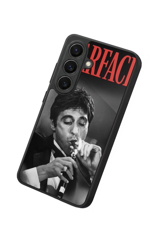 Samsung Galaxy S26 Uyumlu Scarface Tasarımlı Glossy Premium Kılıf