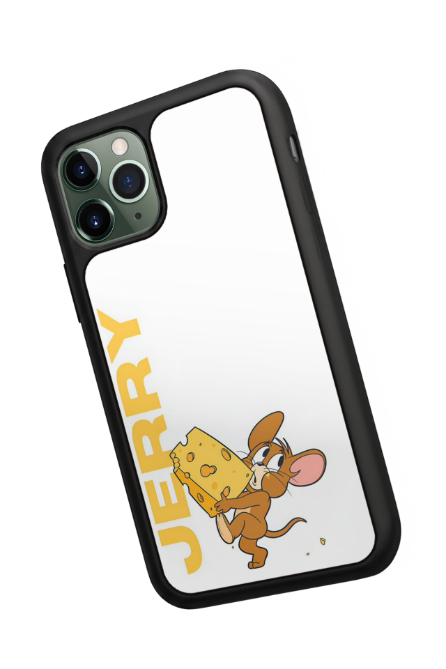 iPhone 11 Pro Uyumlu Tom And Jerry Tasarımlı Glossy Premium Kılıf