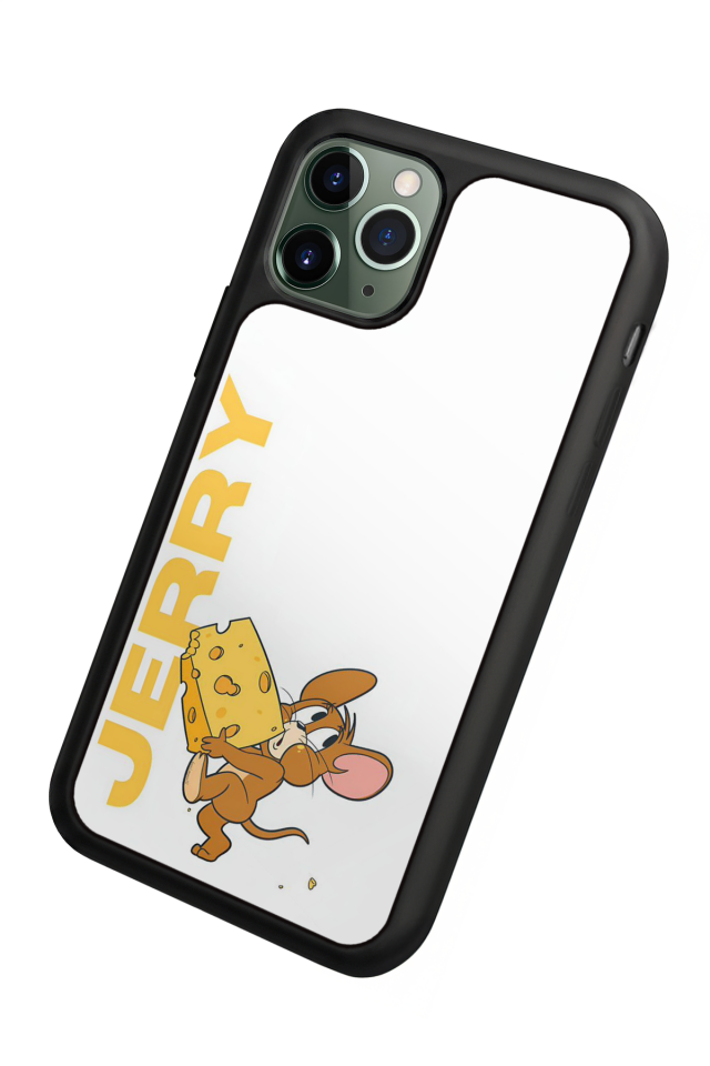 iPhone 11 Pro Uyumlu Tom And Jerry Tasarımlı Glossy Premium Kılıf