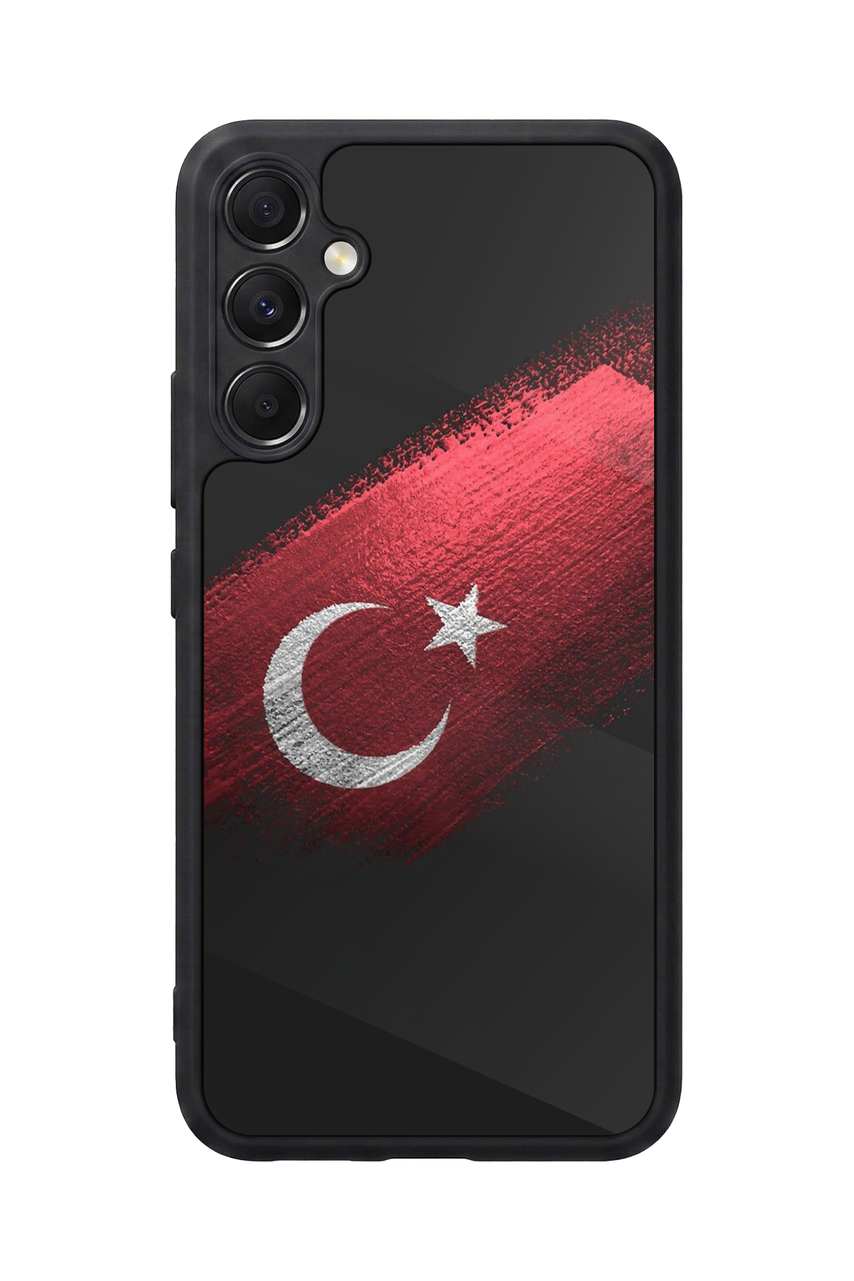 Samsung Galaxy A34 Uyumlu Türk Bayragi Tasarımlı Glossy Premium Kılıf
