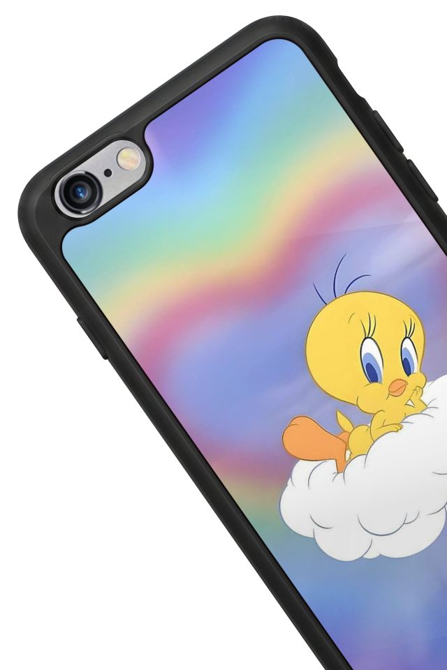 iPhone 6 Plus Uyumlu Tweety Tasarımlı Glossy Premium Kılıf
