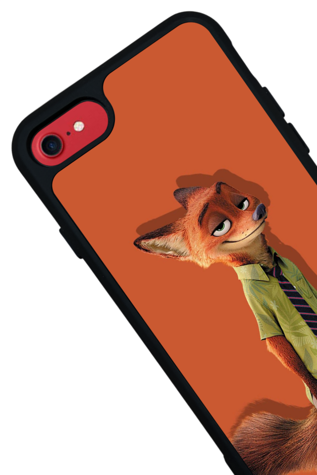 iPhone SE Uyumlu Zootropolis Tasarımlı Glossy Premium Kılıf