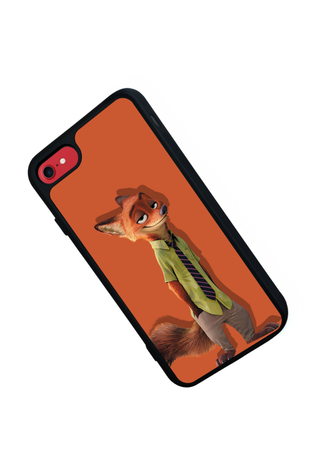 iPhone SE Uyumlu Zootropolis Tasarımlı Glossy Premium Kılıf