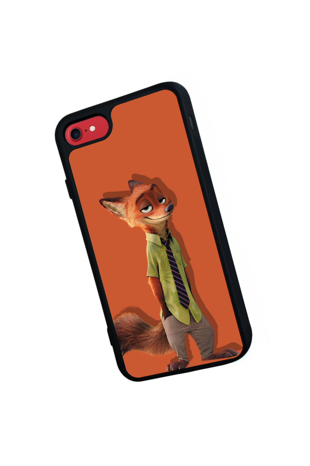 iPhone SE Uyumlu Zootropolis Tasarımlı Glossy Premium Kılıf
