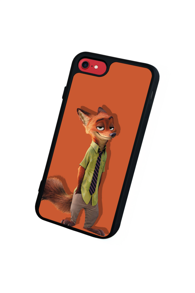 iPhone SE Uyumlu Zootropolis Tasarımlı Glossy Premium Kılıf