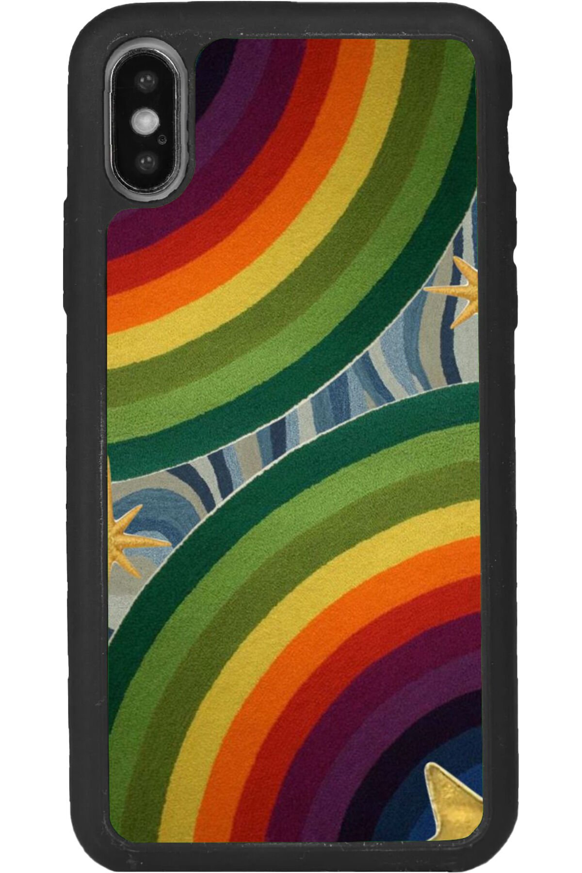 iPhone XS Max Uyumlu Mat Siyah uyumlu Kılıf – Yumuşak Silikon, Koruyucu, Şok Emici Kapak