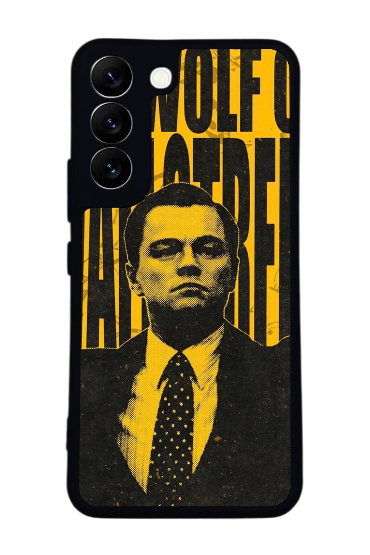 Samsung Galaxy S22 Uyumlu TheWolf Tasarımlı Glossy Premium Kılıf