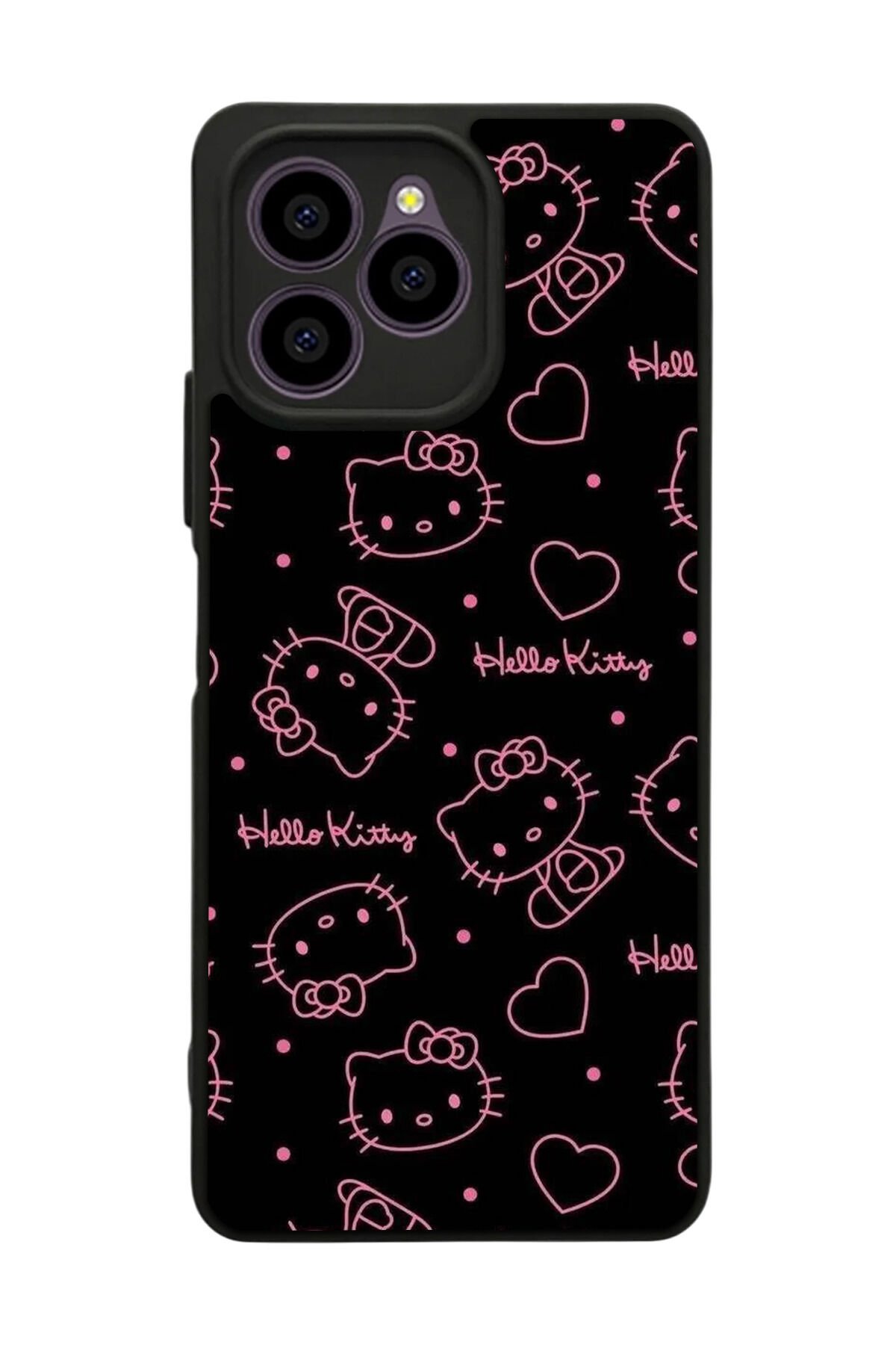 Omix X6 Uyumlu HelloKitty Tasarımlı Glossy Premium Kılıf