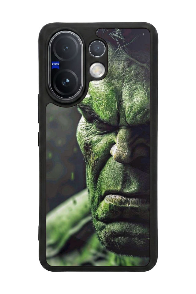 Vivo V60 Uyumlu Hulk Tasarımlı Glossy Premium Kılıf