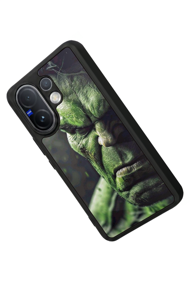 Vivo V60 Uyumlu Hulk Tasarımlı Glossy Premium Kılıf