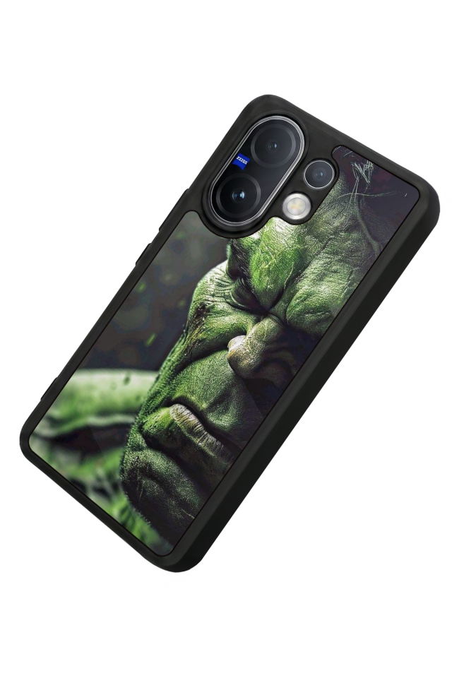 Vivo V60 Uyumlu Hulk Tasarımlı Glossy Premium Kılıf
