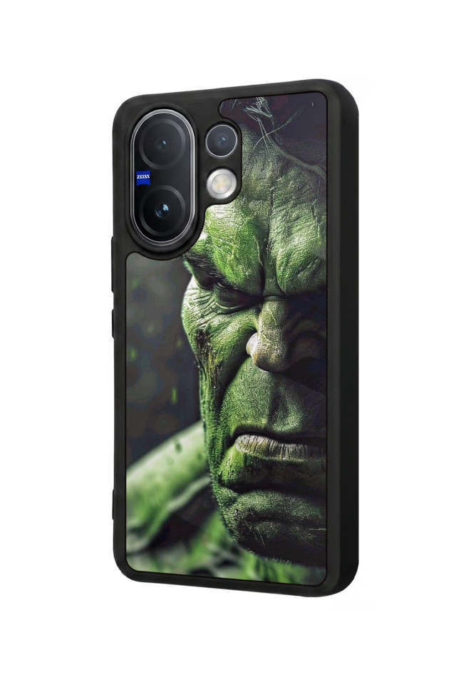 Vivo V60 Uyumlu Hulk Tasarımlı Glossy Premium Kılıf