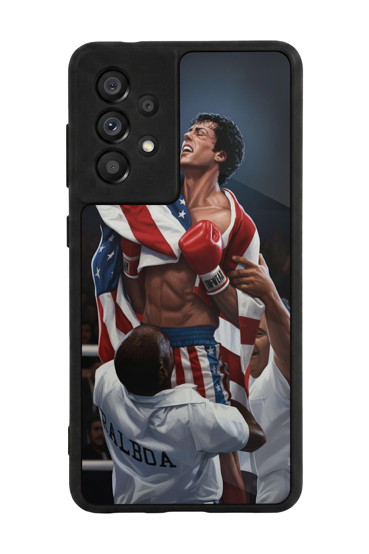 Samsung Galaxy A73 Uyumlu Rocky Tasarımlı Glossy Premium Kılıf