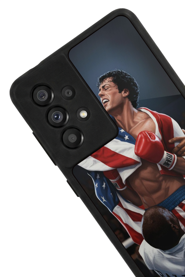 Samsung Galaxy A73 Uyumlu Rocky Tasarımlı Glossy Premium Kılıf