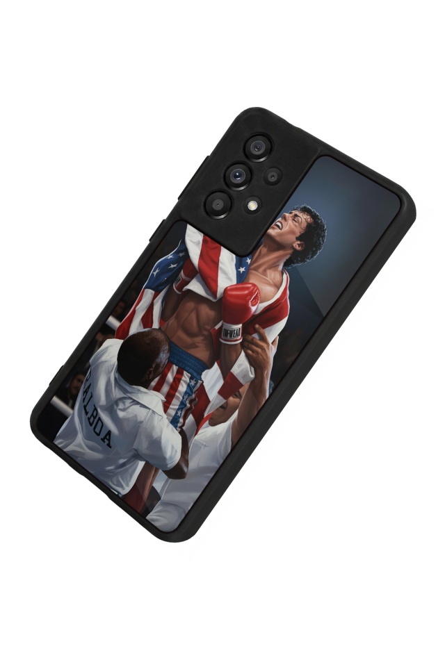 Samsung Galaxy A73 Uyumlu Rocky Tasarımlı Glossy Premium Kılıf