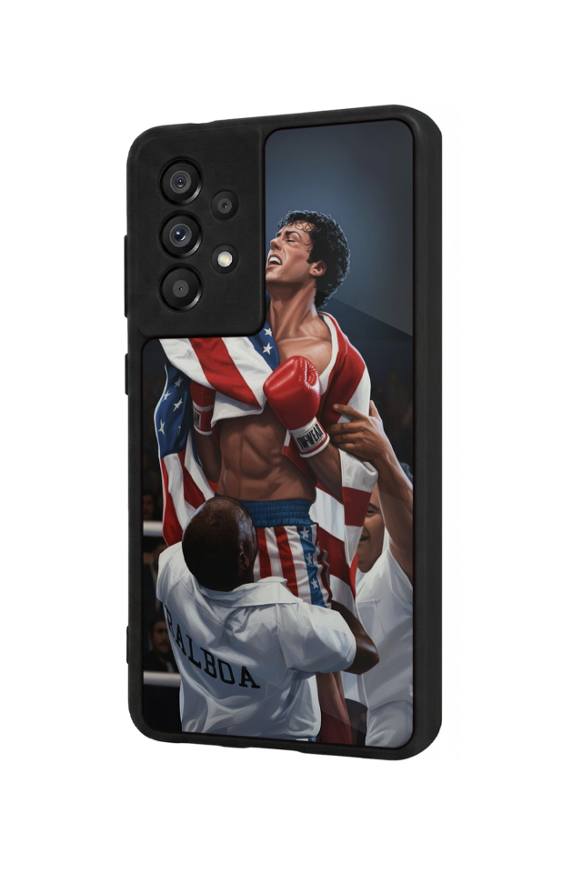 Samsung Galaxy A73 Uyumlu Rocky Tasarımlı Glossy Premium Kılıf