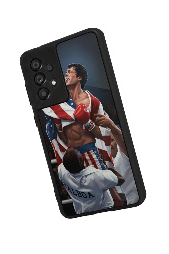 Samsung Galaxy A73 Uyumlu Rocky Tasarımlı Glossy Premium Kılıf