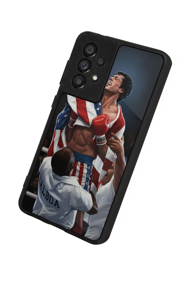 Samsung Galaxy A73 Uyumlu Rocky Tasarımlı Glossy Premium Kılıf