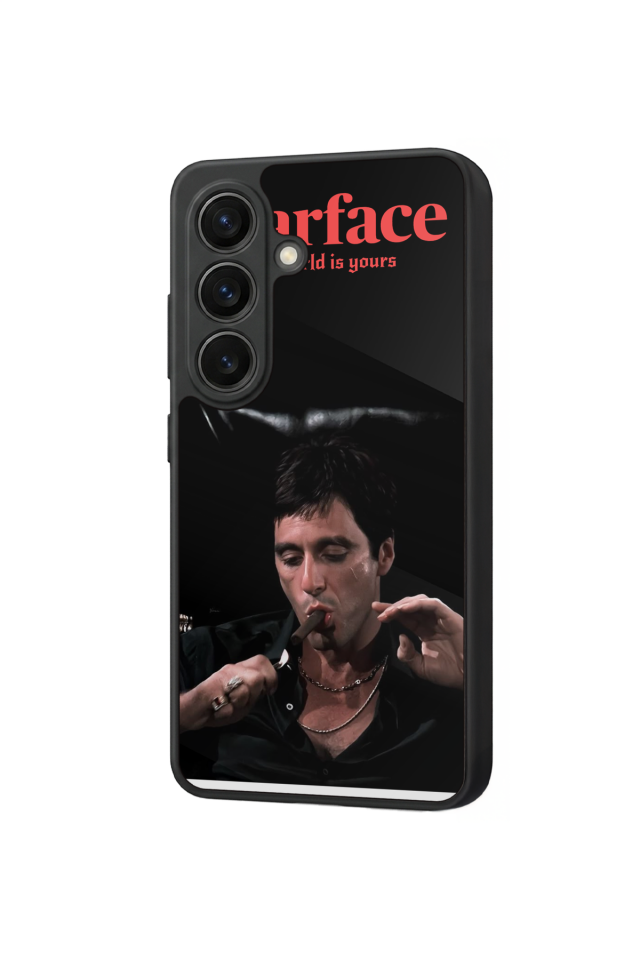 Samsung Galaxy S26 Uyumlu Scarface Tasarımlı Glossy Premium Kılıf