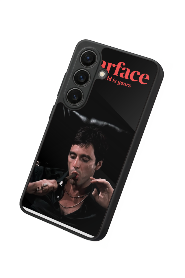 Samsung Galaxy S26 Uyumlu Scarface Tasarımlı Glossy Premium Kılıf