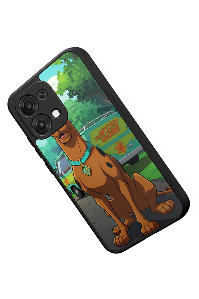 Oppo A6 Pro Uyumlu Scooby Doo Tasarımlı Glossy Premium Kılıf