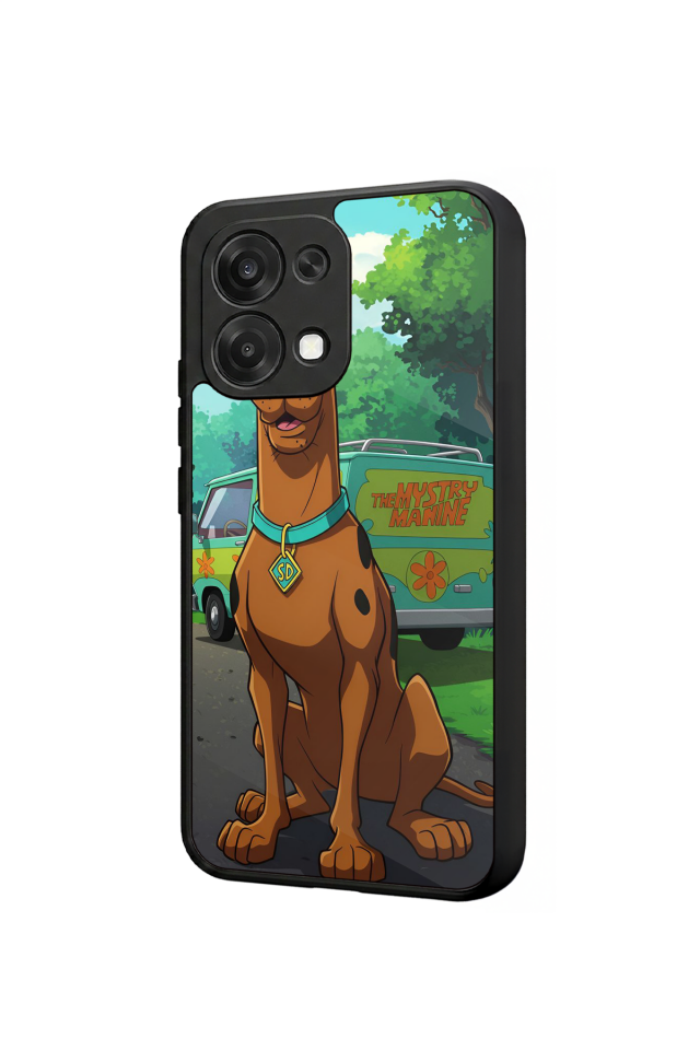 Oppo A6 Pro Uyumlu Scooby Doo Tasarımlı Glossy Premium Kılıf
